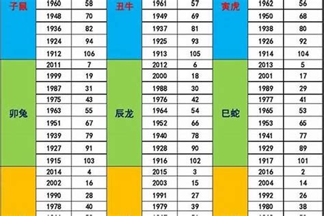 1965年生肖五行|十二生肖 五行查询表、婚配表（对应年份）